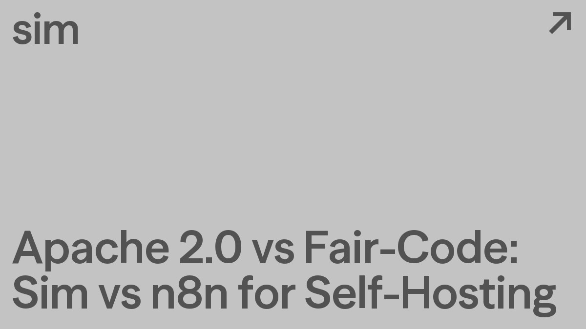 Apache 2.0 vs Fair-Code: Why Studio's License Beats n8n's for Self-Hosting